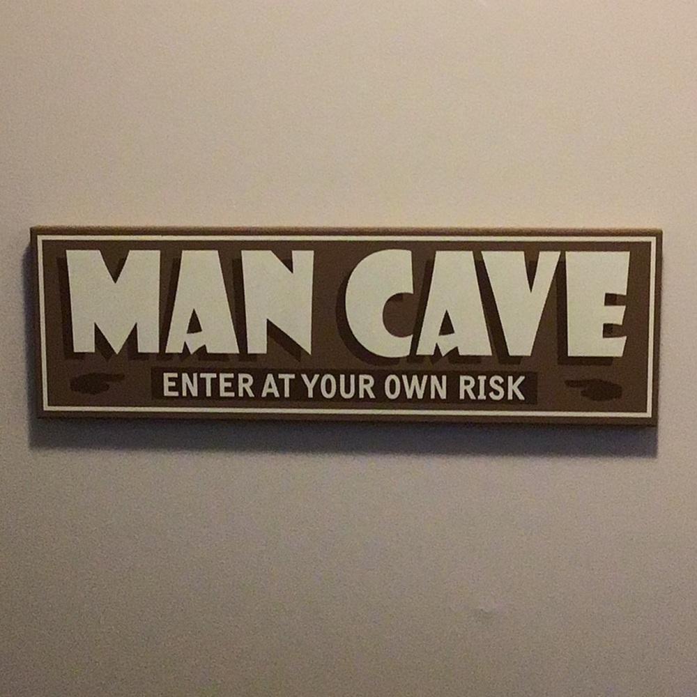 Wooden ManCave Sign